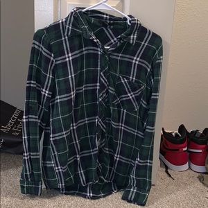 Green flannel